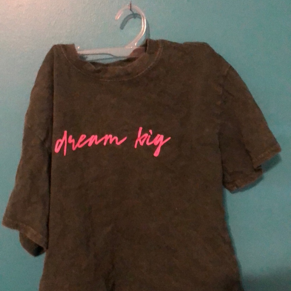 Green kids dream big T-shirt